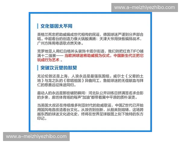 球迷文化介绍——燃烧的不止是球场上的激情